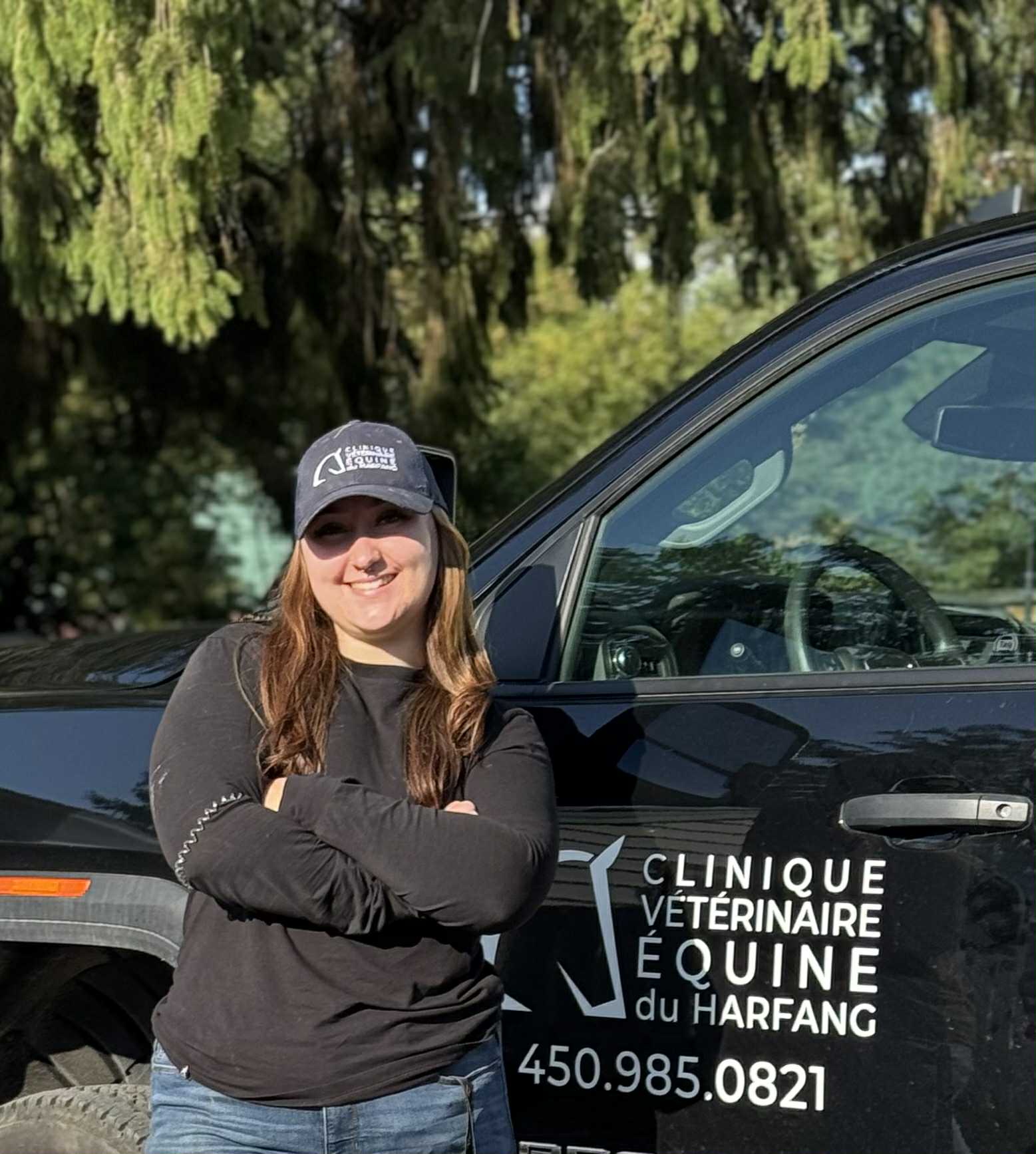 Camille, Technicienne pour la Clinique Vétérinaire du Harfang